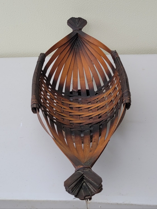 Cesta Collective Other - Handwoven Brown Decorative Basket Bowl - Home Accents